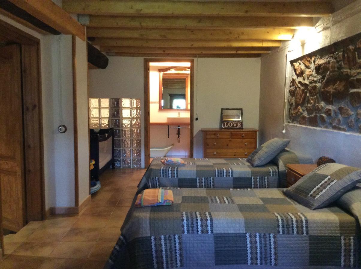 Casa Rural Con Piscina Y Vistas Al Valle - Cal Pallares Argestues Dış mekan fotoğraf