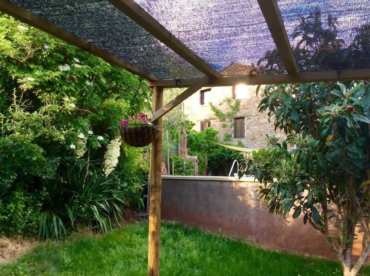 Casa Rural Con Piscina Y Vistas Al Valle - Cal Pallares Argestues Dış mekan fotoğraf